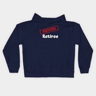 Certified Retiree Kids Hoodie